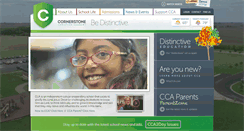 Desktop Screenshot of cornerstonechristian.com